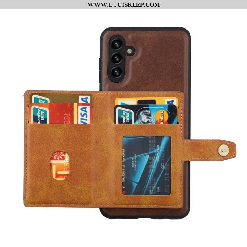 Etui do Samsung Galaxy A54 5G Pasek Podtrzymujący Posiadacza Karty
